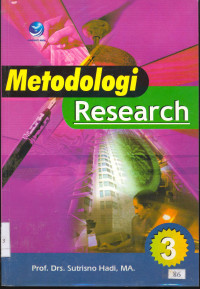 Metodologi Research, Jilid 3