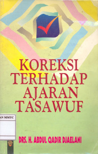 Koreksi Terhadap Ajaran Tasawuf