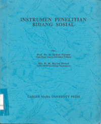 Instrumen Penelitian Bidang Sosial