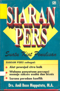 Siaran Pers, Suatu Kiat Penulisan