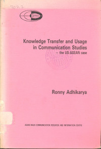Knowledge Transfer and Usage in Communication Studies