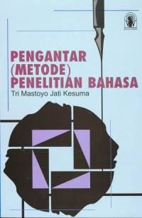 Pengantar (Metode) Penelitian Bahasa