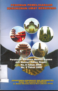 Pedoman Pemeliharaan Kerukunan Umat Beragama