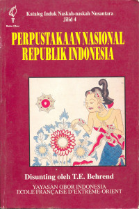 Katalog Induk Naskah-naskah Nusantara Perpustakaan Nasional Republik Indonesia, Jilid 4
