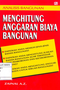 Analisis Bangunan Menghitung Anggaran Biaya Bangunan