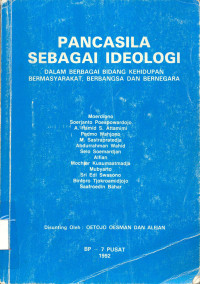 Pancasila Sebagai Ideologi, Dalam Berbagai Bidang Kehidupan Bermasyarakat, Berbangsa dan Bernegara