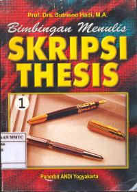 Bimbingan Menulis Skripsi Thesis 1
