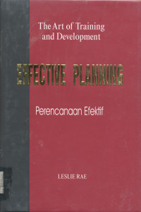Effective Planning, Perencanaan Efektif