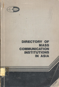 Directory of Mass Communication Institutions in Asia