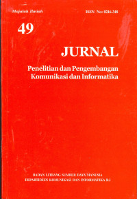 Jurnal Penelitian dan Pengembangan Komunikasi dan Informatika No.49