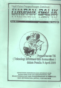 Umpan Balik, hasil Kajian Pengembangan Database, Nomor :02