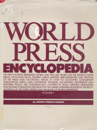 World Press Encyclopedia Volume I