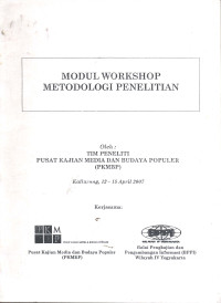 Modul Workshop Metodologi Penelitian