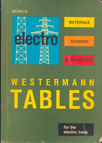 Electro Westerman Tables