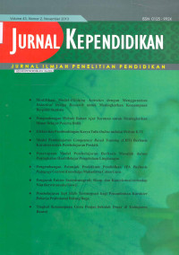 Jurnal Kependidikan Volume 42 Nomor 2 November 2012