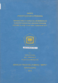 Peranan Penulis Naskah dalam Membangun Kekuatan Narasi pada Produksi Feature Televisi 