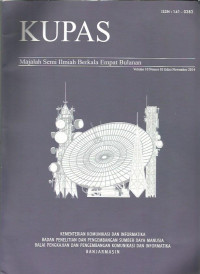 KUPAS: Majalah Semi Ilmiah Berkala Vol. 10, No.3, November 2014