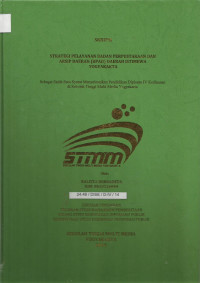 Strategi Pelayanan Badan Perpustakaan dan Arsip Daerah (BPAD) Daerah Istimewa Yogyakarta