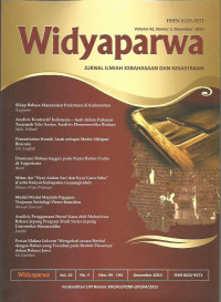 Widyaparwa: Jurnal Ilmiah Kebahasaan dan Kesastraan Volume 42 Nomor 2 Desember 2014