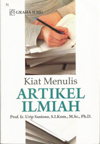 Kiat Menulis Artikel Ilmiah