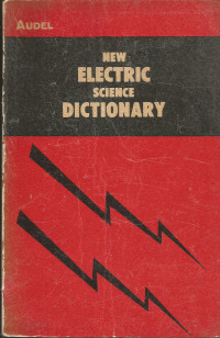New Electric Science Dictionary