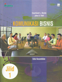 Komunikasi Bisnis Jilid I