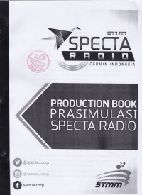 Production Book Prasimulasi Specta Radio