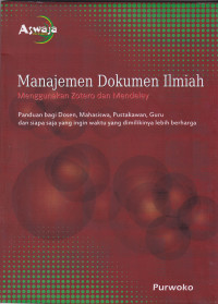 Manajemen Dokumen Ilmiah Menggunakan Zotero dan Mandeley