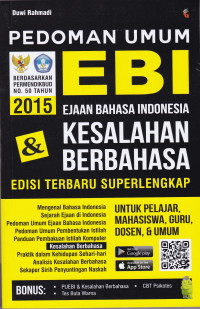 Pedoman Umum EBI (Ejaan Bahasa Indonesia) & Kesalahan Berbahasa