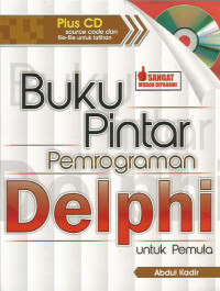 Buku Pintar Pemrograman Delphi untuk Pemula