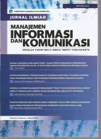Jurnal Ilmiah Manajemen Informasi dan Komunikasi STMM 