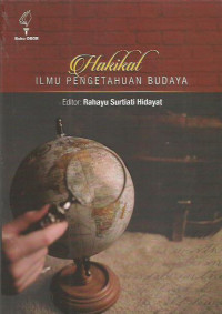 Hakikat Ilmu Pengetahuan Budaya
