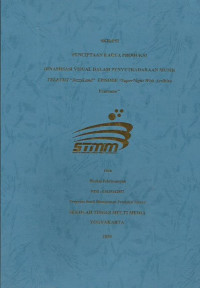 Dinamisasi Visual dalam Penyutradaraan Musik Televisi 