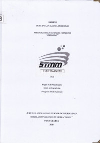 Produksi Film Animasi 3 Dimensi “Keramat”