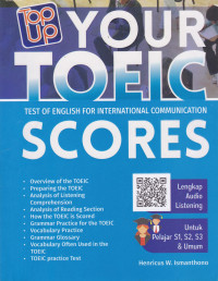 Top up Your TOEIC Scores, Test of English for International Communication