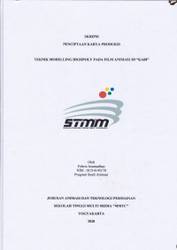 Teknik Modeling Hihgpoly Pada Film Animasi 3D “KABI”