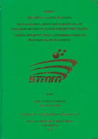 Gaya Bahasa Klimaks Dan Alegori Dalam Penulisan Naskah Program Dokumenter Televisi “Cerita Setempat” Edisi “Laksamana Cheng Ho Penyebar Islam Di Cirebon”