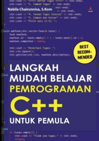 Image of Langkah Mudah Belajar Pemrograman C++ untuk Pemula