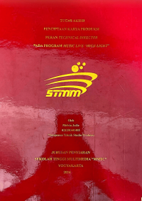 Image of Peran Technical Director Pada Program Music Live “High Light”